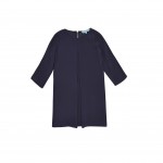 SMD Zip Dress navy