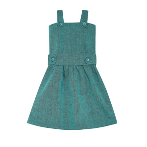 SM_Kids Picknick Dress Aqua